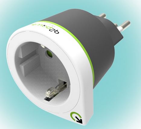 Q2 Power Q2ECH Európa - Svájc utazó adapter