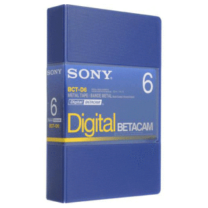 Sony BCT-D6 Digital Betacam