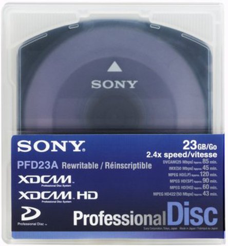 Sony PFD23A XDCAM Professional Optical Disc 23.3GB