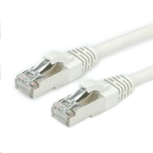 Roline STP/FTP CAT7 patch kábel 1m szürke