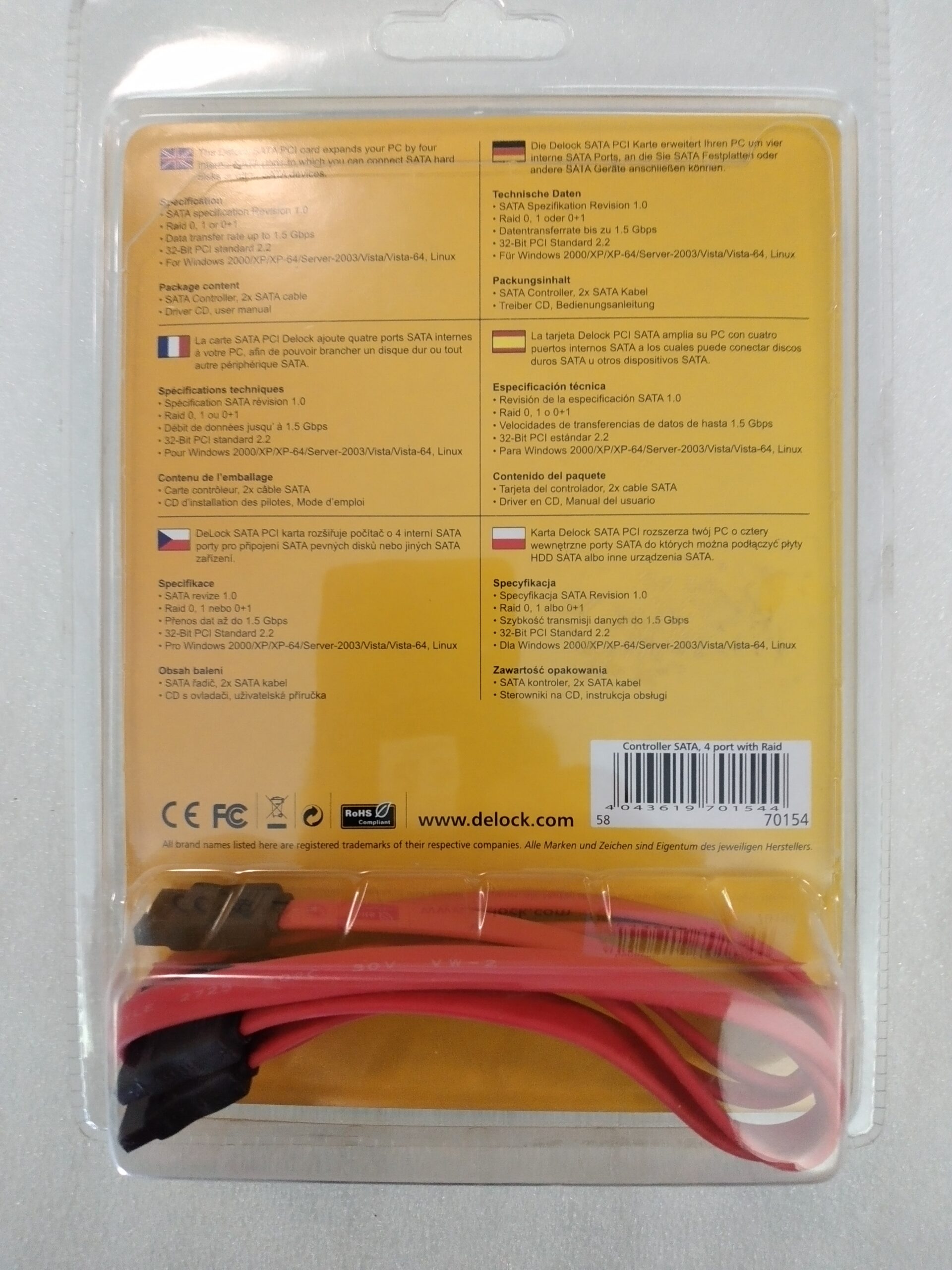 Delock SATA PCI Card - Image 2