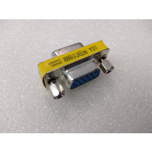 VGA F-F fordító toldó adapter