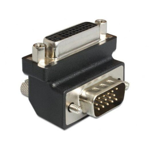 Delock DVI – VGA 65426 derékszög adapter