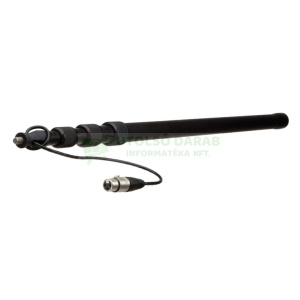 Teleszkópos mikrofonállvány, boom állvány 0,50 – 180 cm