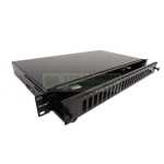 Optikai patch panel 1U SM LC duplex 24 port
