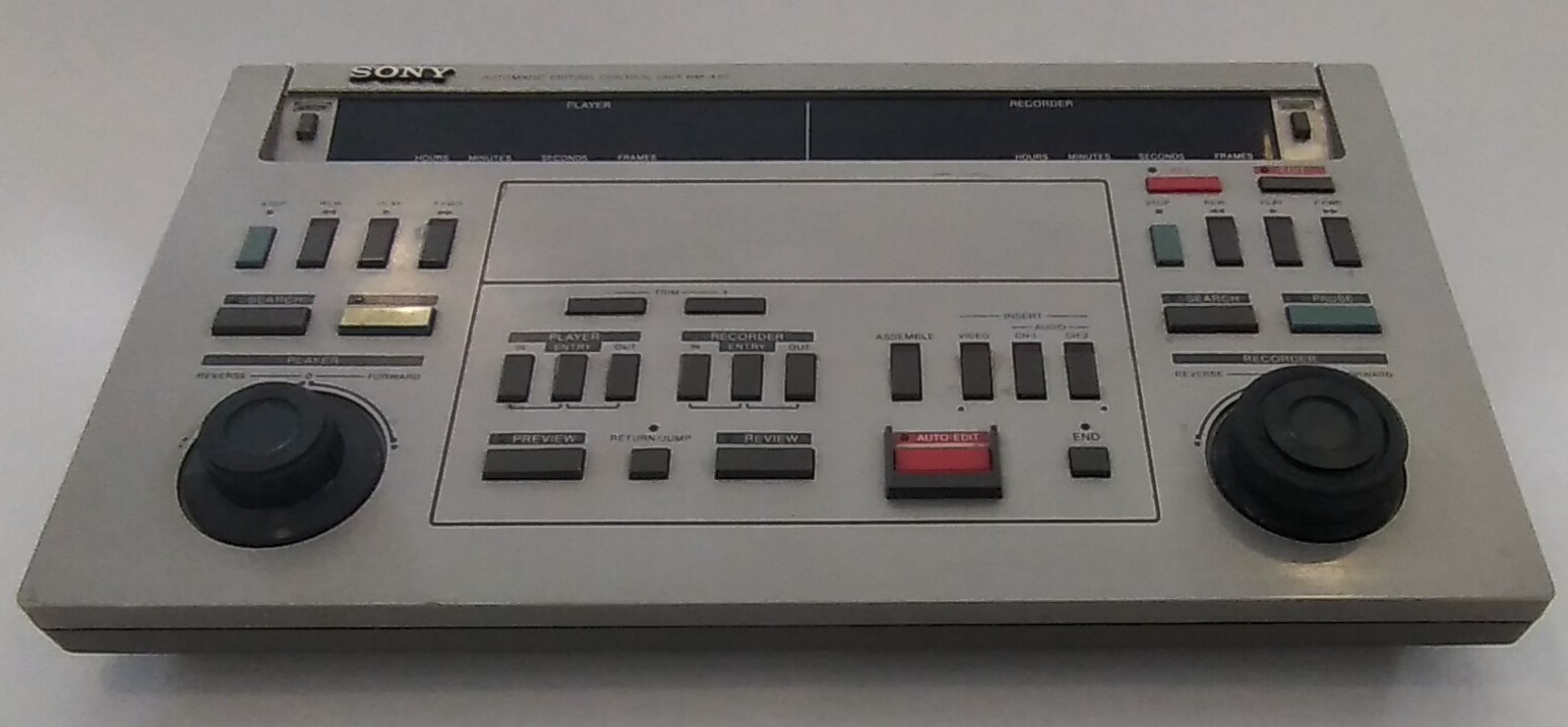 SONY RM-440 Automatikus Videoszerkesztő Egység