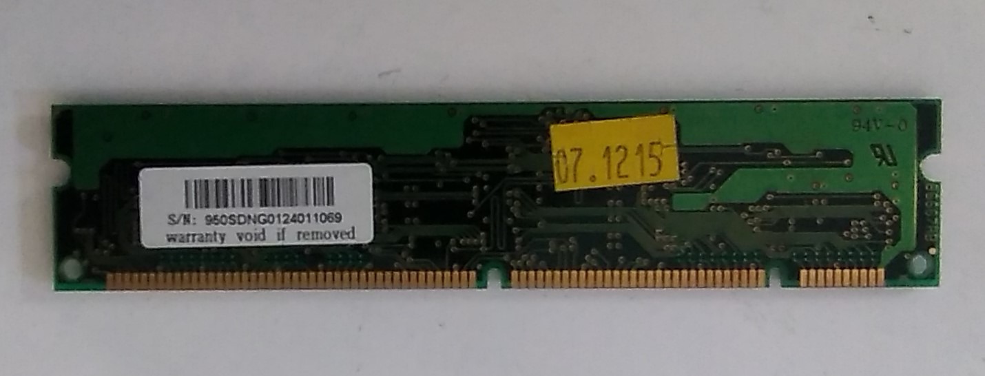 PC1 Memória 64Mb