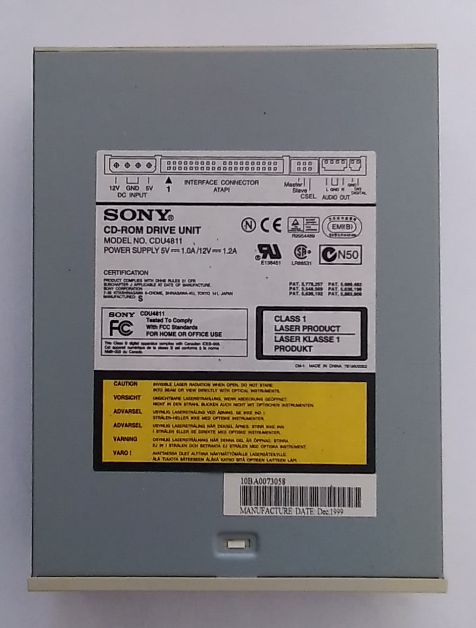 SONY CD-ROM Drive Unit