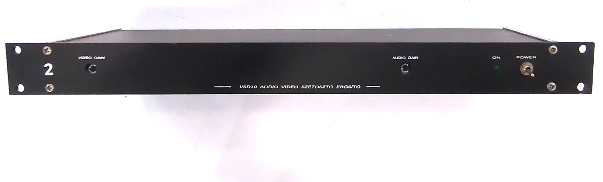 VSD-10 Analóg Audio-Video Szétosztó & Jelerősítő - Image 6