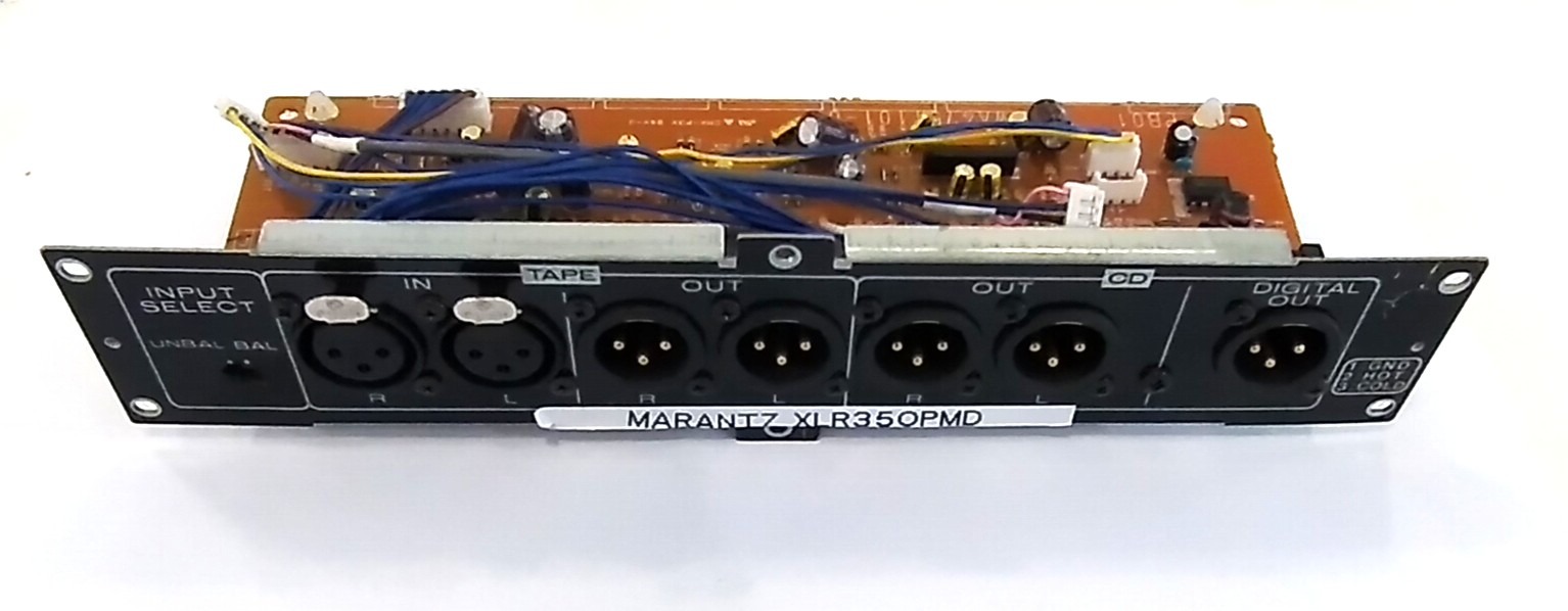 Marantz XLR 350 PMD szimmetrikus aljzat