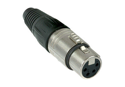 Neutrik NC4F XLR Lengőcsatlakozó