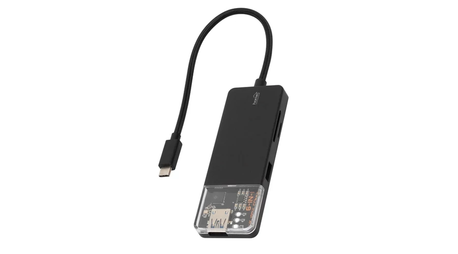 Home USBHUB6 Dokkoló Állomás, 4K HDMI