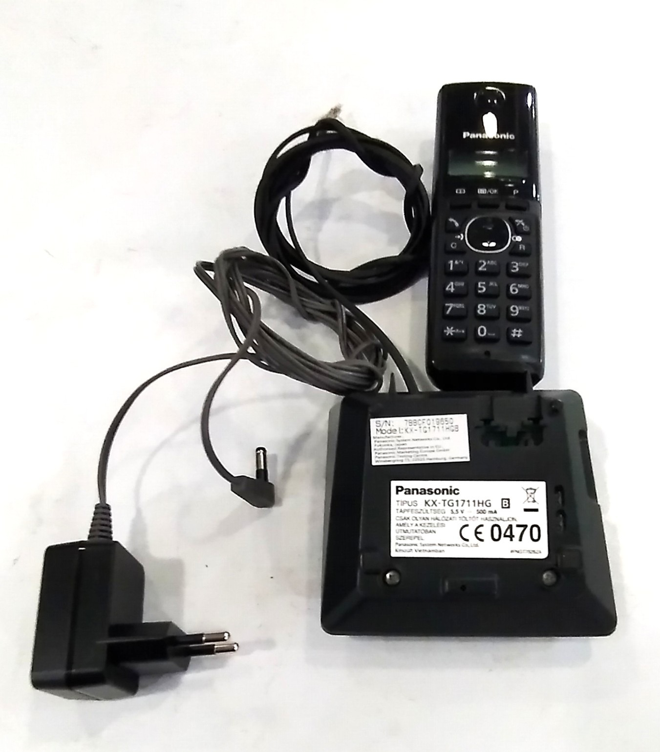 Panasonic KX-TG1711-HG Vezeték nélküli Telefon - Image 3