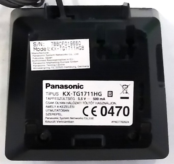 Panasonic KX-TG1711-HG Vezeték nélküli Telefon - Image 6