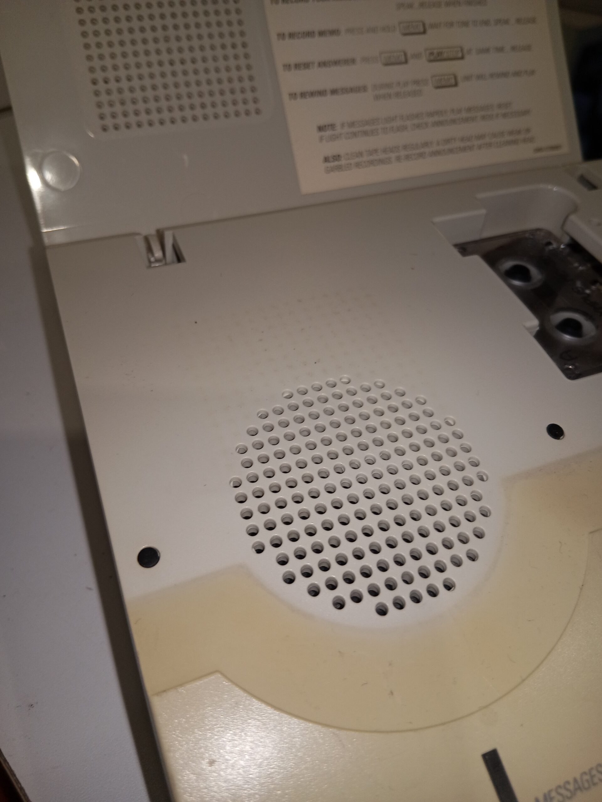 GE FES2-9807A mikrokazettás üzenetrögzítő