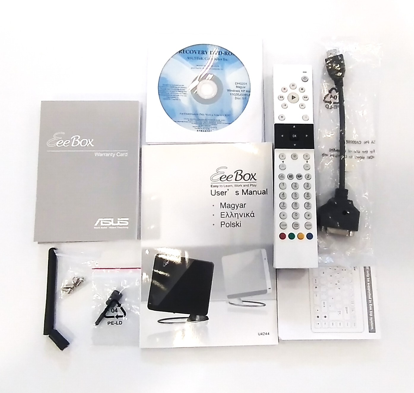 Asus Eee Box Tartozékok