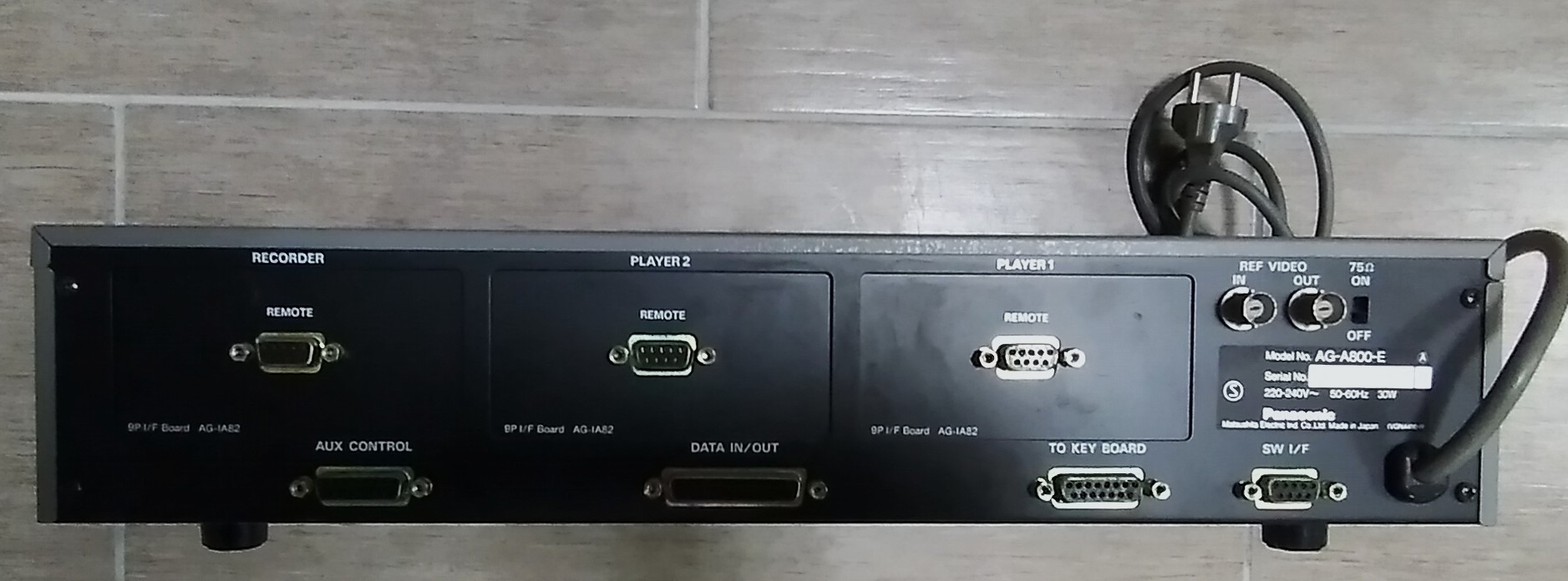 Panasonic AG-A800 típusú Professzionális Videószerkesztő - Image 5