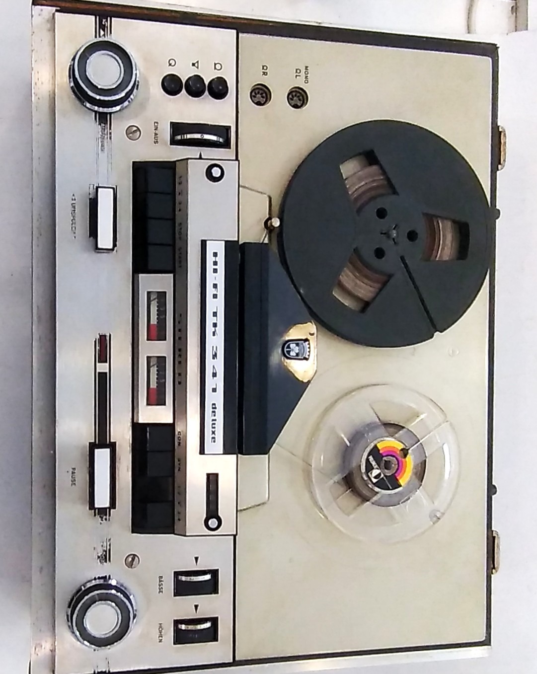 Grundig TK-341 HiFi Sztereó (csöves) Orsósmagnó