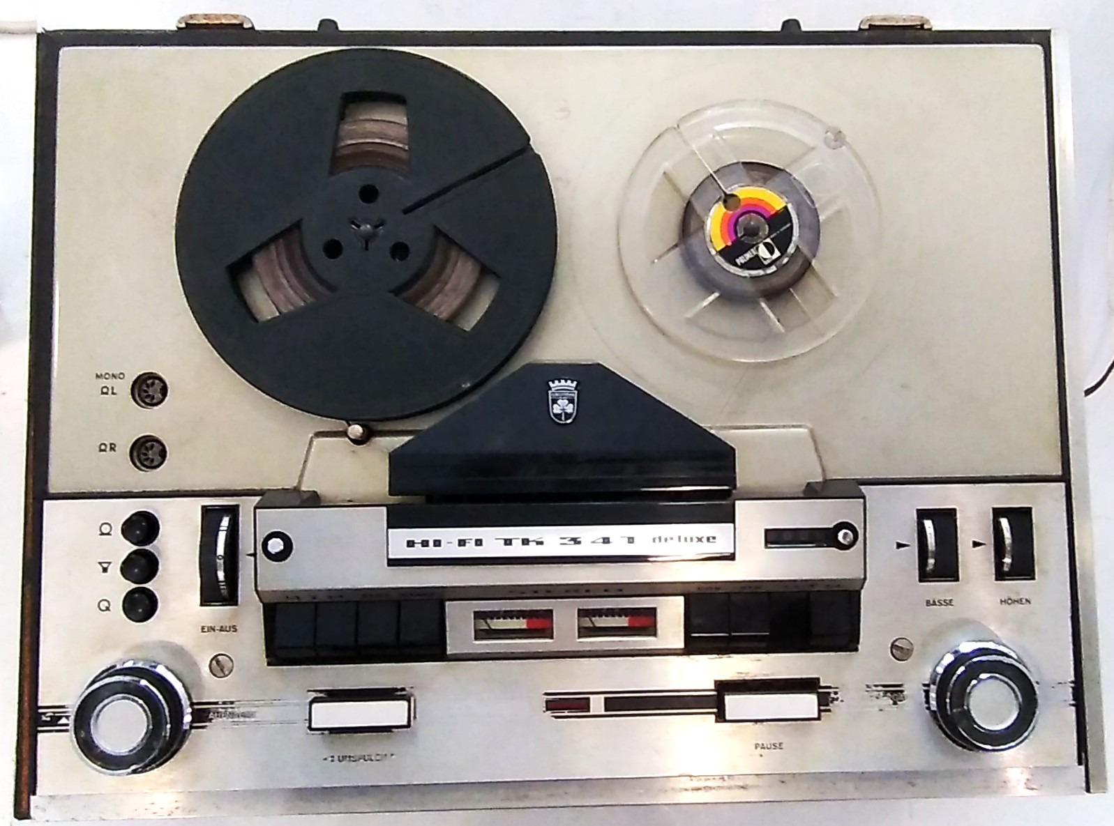 Grundig TK-341 HiFi Sztereó (csöves) Orsósmagnó - Image 9