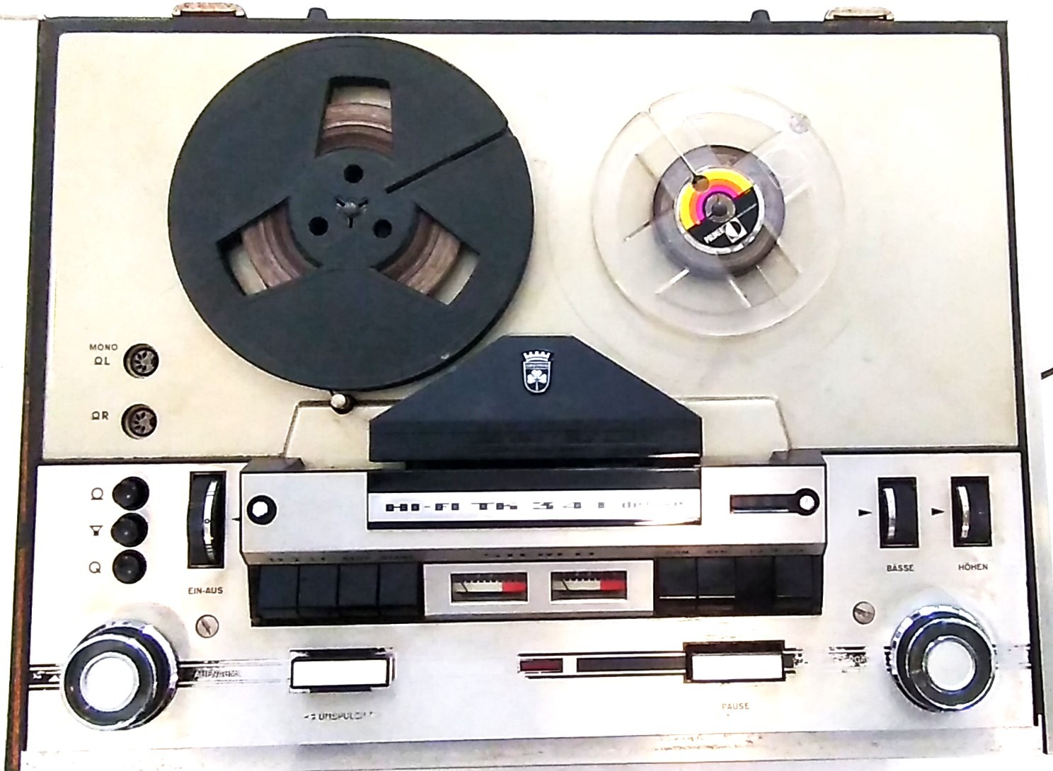 Grundig TK-341 HiFi Sztereó (csöves) Orsósmagnó