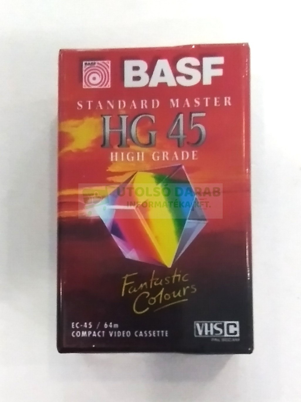 BASF VHS-C Videokazetta HG4