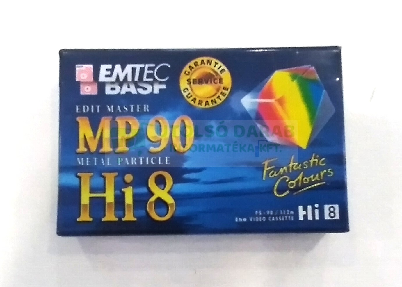 BASF MP90 Hi8 Videokazetta