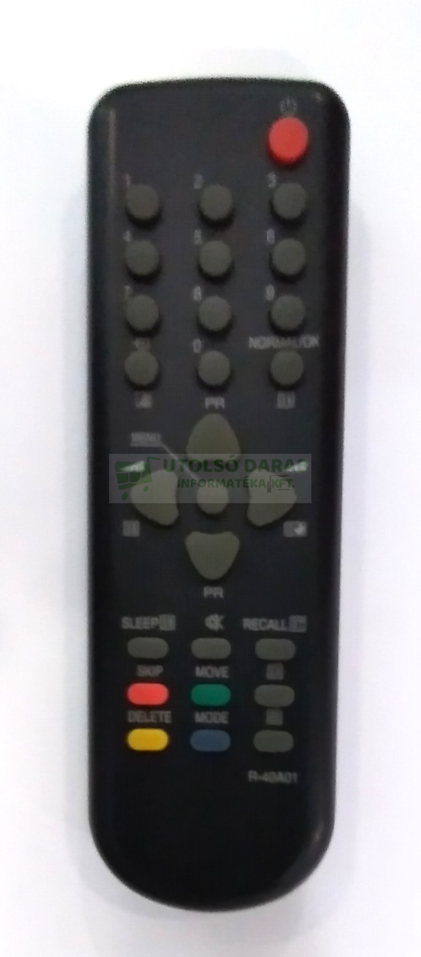 Daewoo R-40A01 típusú TV távirányító